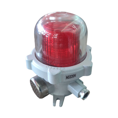 Explosion Proof Warning audible and visual Alarm Lights ATEX Industrial Grade For Hazardous Locations 120-180DB