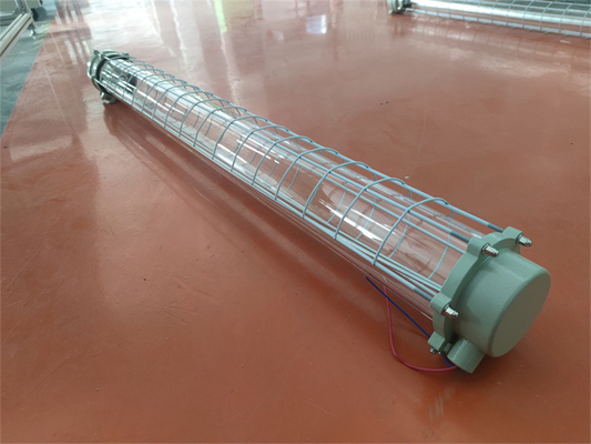 ATEX Ex proof LED Linear Light Fixture 100lm/w IP66 For Wet Environments  Corrosion Resistant