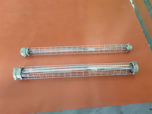 Explosion Proof Linear industrial Lampe lighting Fixture With Toughened Glass for refinery GAS environment  40W