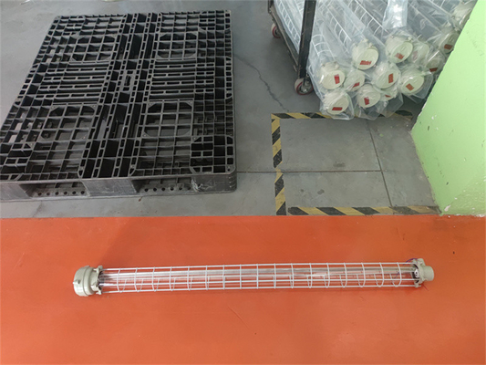Explosion Proof LED Lighting Petrochemical plant used ATEX EAC 50000hr Lifespan 54W celing flange pendant