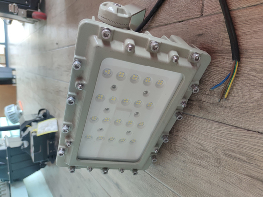 180lm/w Explosion Proof Led Flood Lighting fixture lampe ATEX/IECEx/RoHS rated cct customizable