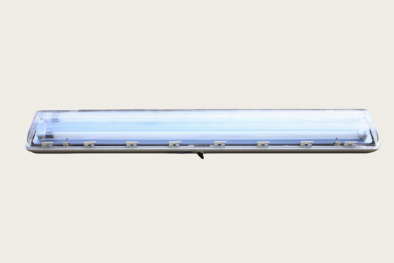 Explosion Proof ATEX whole plastic(GRP) Fluorescent light fixture Lamp WF2 IP66 for Div 1 hazardous area 36W