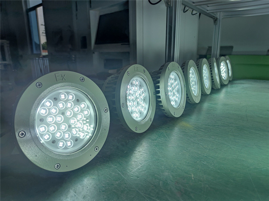 Ex Proof High bay Light 180lm/w ATEX Corrosion Resistant IP66 Led Outdoor Ceiling Light 50W-250W