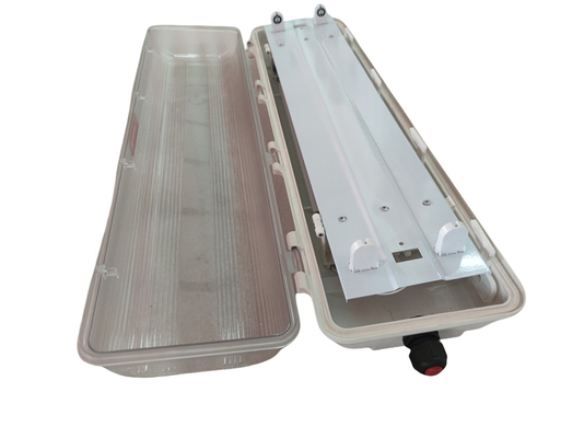 Industrial Explosion Proof IP66 Linear LED Light Flameproof lamp WF2 for Hazardous Areas 100lm/w