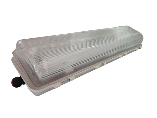 Flameproof LED Fluorescent Light Ex d ATEX IECEx rated IP66 for hazardous Areas 53W 100lm/w