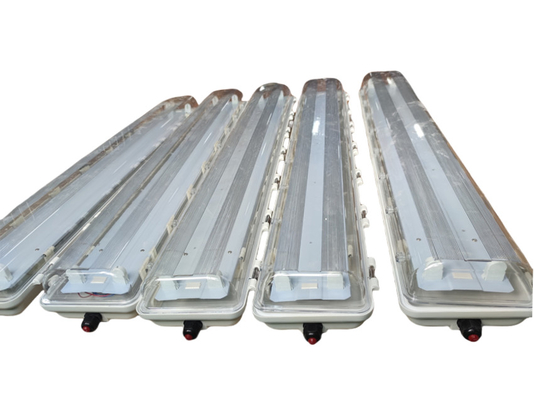 Corrosion proof Explosion Proof LED Linear Light Fixture for oilfield airport chemical industrial Div1