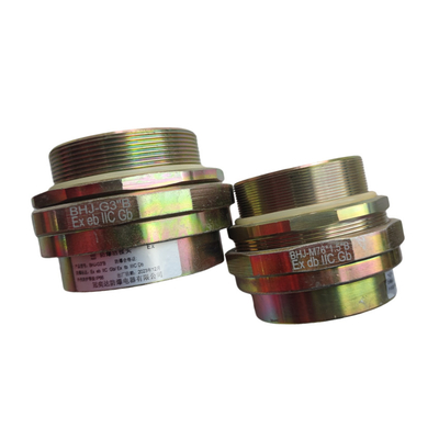 ATEX Single Wire Armor Silver Ex Proof Cable Gland With IP68 Rating