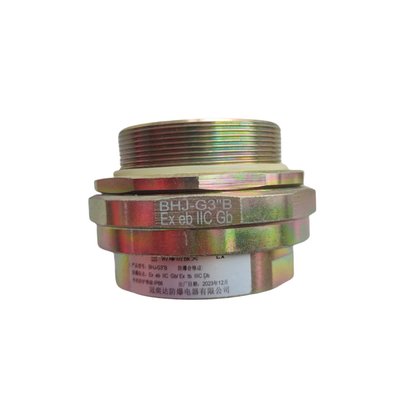 Corrosion Proof 6-12mm Brass Ex Proof Cable Gland Smooth Surface