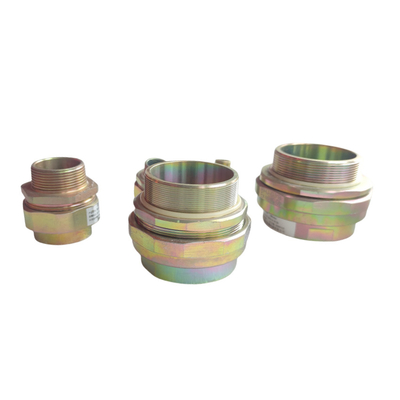 Corrosion Proof 6-12mm Brass Ex Proof Cable Gland Smooth Surface