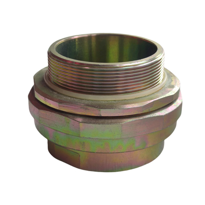 Corrosion Proof 6-12mm Brass Ex Proof Cable Gland Smooth Surface