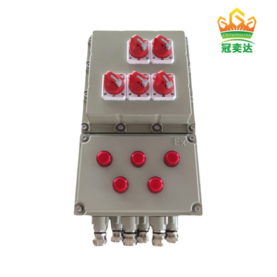 Flameproof IP66 Ex Db Eb IIC T6 Gb Ex Tb IIIC T80.C Db Wall Mount Aluminum Control Panel