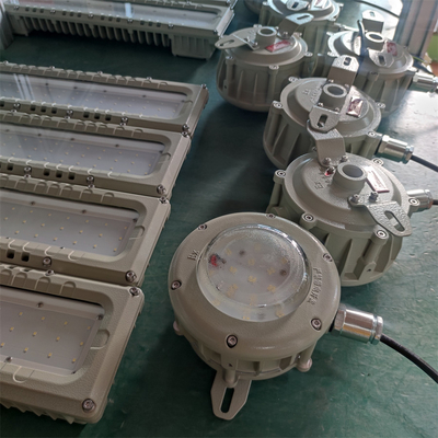 Exproof linear light  ATEX IEC IP66 WF2 rated with industrial aluminum LED Marine Lighting Fixture 90-295V 100Watt