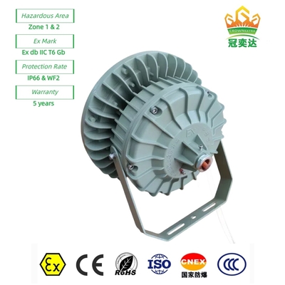 Exproof FlameProof LED Bay Light Dust-/Waterproof  With MEANWELL Driver for hazardous  Zone 1 175lm/watt