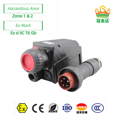 Flameproof Industrial Grade Explosion Proof Electrical Outlet Whole Plastic GRP