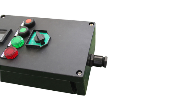 Exproof Flameproof Control station panel Box Ex e whole plastic(GRP) customizable IP66 220v 380V 10A