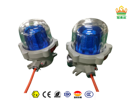 Zone 1 2 Explosion Proof alarm Light audible visual lamp ATEX IP66 WF2 OEM Available 40Watt