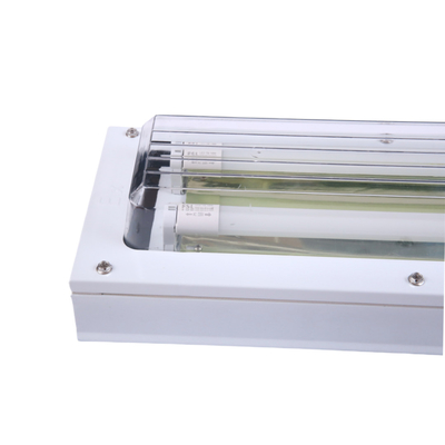 Exproof ATEX Linear Fluorescent Light Flameproof Dust/Waterproof for hazardous zone 1 2 Oil Gas 100lm/watt