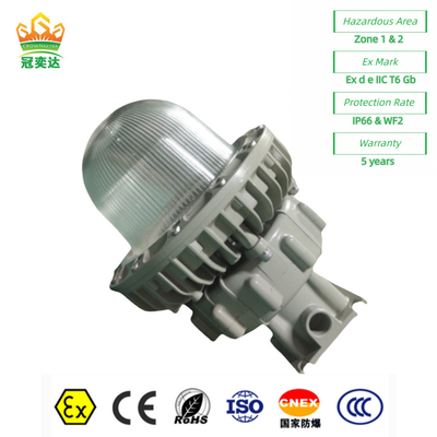 Safety Ex-Proof LED Lighting High Bay CEILING IP66 WF2 for Oil&amp;Gas Zone 1 3000lm 95~295VAC