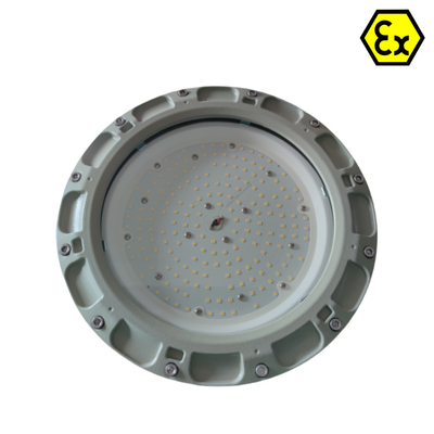 Explosion-Proof LED Luminaire ATEX IEC rated with 185lm/w Energy Efficiency IP66 WF2 for Zone 1 Oil GAS industrial light