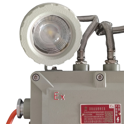 Hazardous Zone 1 Industrial explosion proof light fixture IP66 WF2 5 Watt 90-180mins