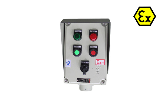 ATEX Safety Ex-proof control station Flameproof Electrical Control Boxes 220/380Vac G1/2",G3/4',G1,G1.1/4",G1.1/2",G2