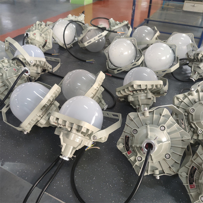 Explosion platform LED Light Fixture with ATEX IP66 Protection OEM Server 100lm/w