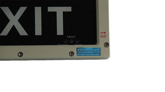 Explosion-proof LED Exit Signs ATEX approved IP66 Hazardous Area  Division 2 and Zone 1