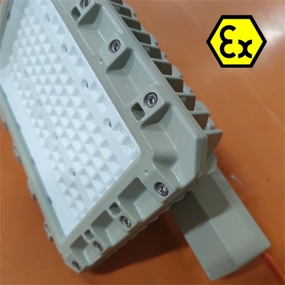 Ex d ATEX LED Explosion Proof Square Light 4000K Dimmable 90-295V for EPC Industrial Lighting with IP66 Protection OEM available 50-250watt