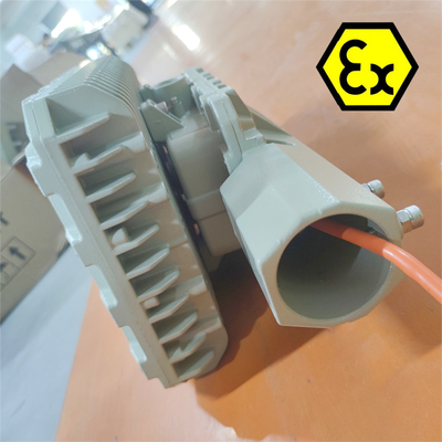 Ex d ATEX LED Explosion Proof Square Light 4000K Dimmable 90-295V for EPC Industrial Lighting with IP66 Protection OEM available 50-250watt