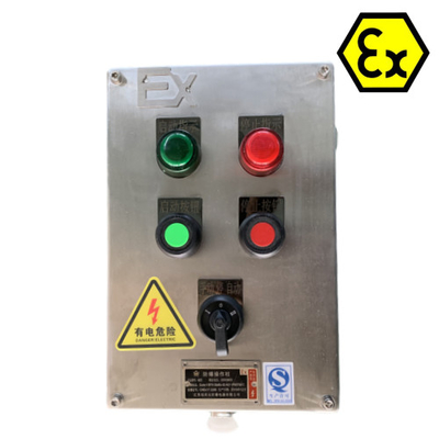 2mm Ex D E IIC T6 IP66 WF2 Flameproof Distribution Panel Control Board