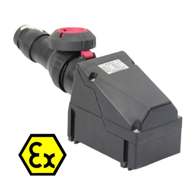 Full Plastic GRP Explosion Proof Data Outlet ATEX Approved WF2 220VAC 380VAC
