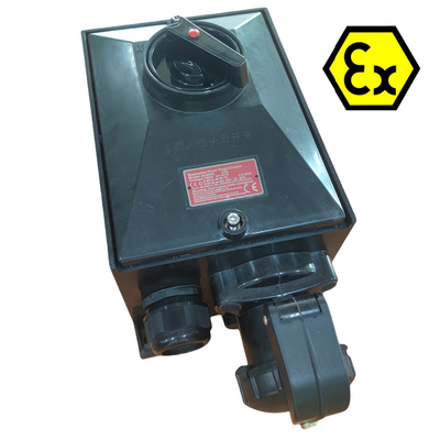 2 Wires Explosion Proof Plug And Socket For Hazardous Zone1 Division1 220/380VAC