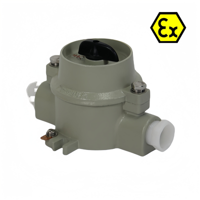 ATEX IP66 Flameproof Explosion Proof Lighting Switch Anti Corrosion 380VAC 220VAC