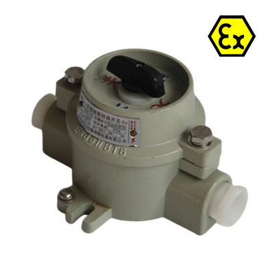 3 Phase Explosion Proof Light Switch For Safety Hazadous Industrial