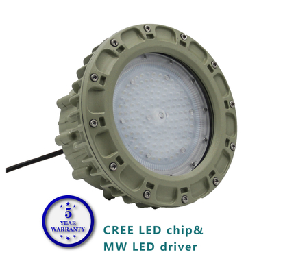 Explosion Proof LED Light With Aluminum Alloy Flange For Hazardous Zone Ceiling