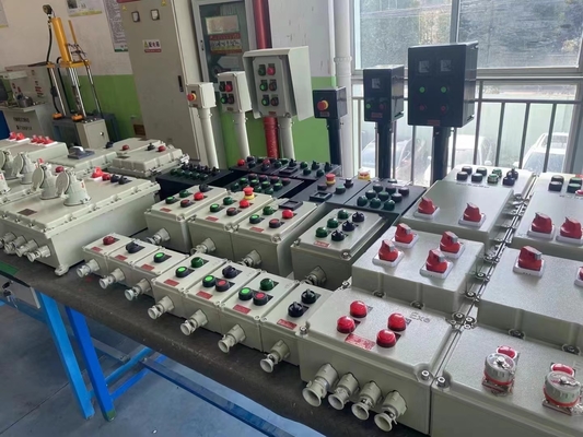 AC220/380V 2MM Steel Plate Exposion proof Control Panels For Safe Electrical Systems