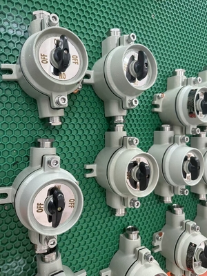 Corrosion Resistant Explosion Proof Switch for Chemical Plant Cable Spec 9mm-13mm Performance