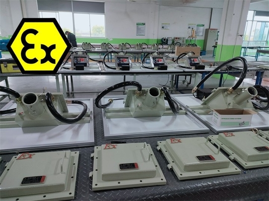 ATEX IECEx Explosion Proof Solar LED Street Lighting Flameproof Marine Grade Aluminum