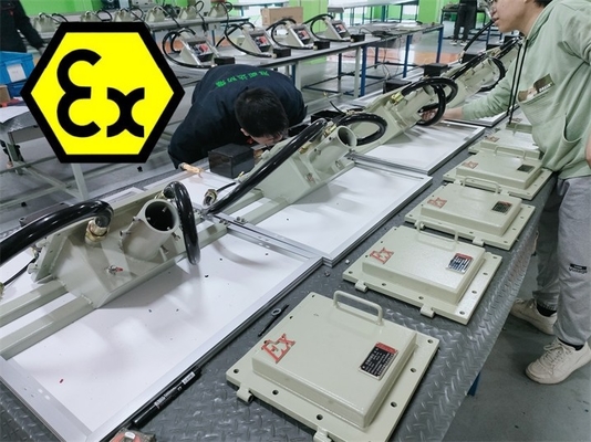 ATEX IECEx Explosion Proof Solar LED Street Lighting Flameproof Marine Grade Aluminum