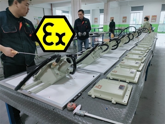 Explosion Proof ATEX Soalr Street LED Light Lamp Luminaire 100 Watt