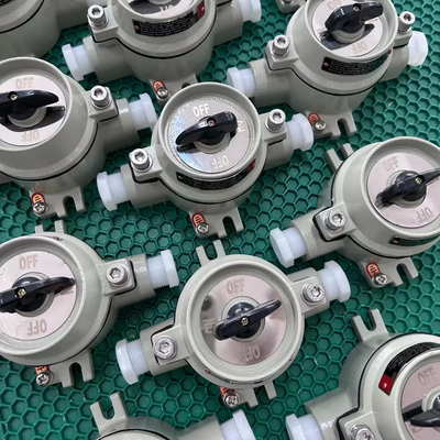 50/60HZ Voltage Explosion Proof Switch with Marine Grade Aluminum and 9mm-13mm Cable Spec