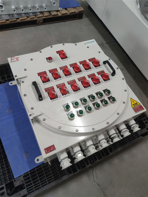 Ex IIC T6 Explosion Proof Control Panel IP66 Die Cast Aluminum For Chemical Plant Gas Station Refinery