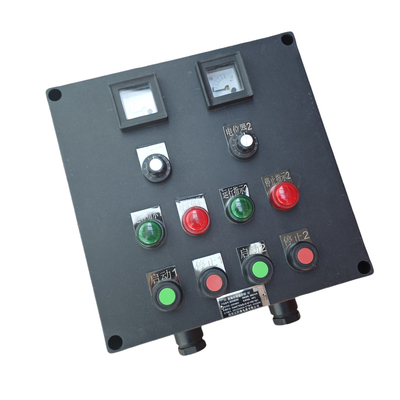 380V Flameproof Exproof GRP Control Station CNEX ATEX Approved Whole Plastic Customizable Cable Entry For Offshore Onshore Zone1 Zone2
