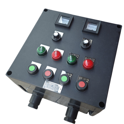 380V Flameproof Exproof GRP Control Station CNEX ATEX Approved Whole Plastic Customizable Cable Entry For Offshore Onshore Zone1 Zone2