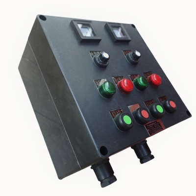 380V Flameproof Exproof GRP Control Station CNEX ATEX Approved Whole Plastic Customizable Cable Entry For Offshore Onshore Zone1 Zone2