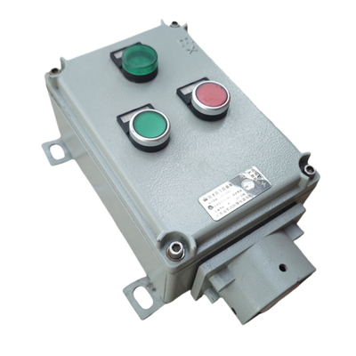 220V 380V Explosion Proof Button Control Station Marine Grade Aluminum IP66 Anti-corrsion With Customized Cable Entry Safe Durable For ZONE1 ZONE2 ZONE21 ZONE22
