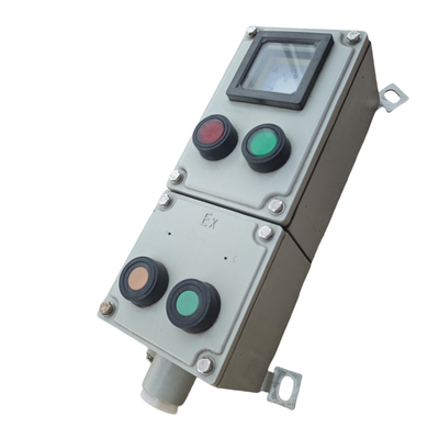 90-295V ATEX Flameproof Control Station Waterproof Anti Corrsion Coating Surface Finish For Hazardous Environment Offshore Zone1 2