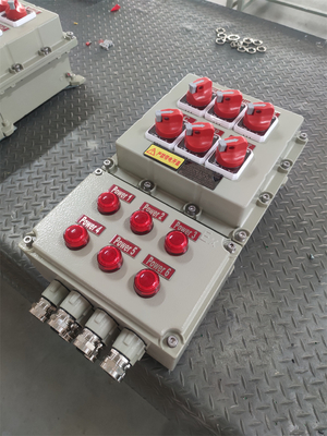 Energy-efficient ATEX Explosion-proof Control Station – Flameproof Electrical Control Boxes 220/380Vac G1/2", G3/4", G1, G1.1/4", G1.1/2", G2