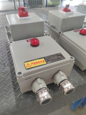 ATEX Explosion Proof Lsolator Box IP66 Anti corrsion Aerospace Grade Aluminum For Wall Mounting Ex D E For MARINE GAS Petrochemical Environment