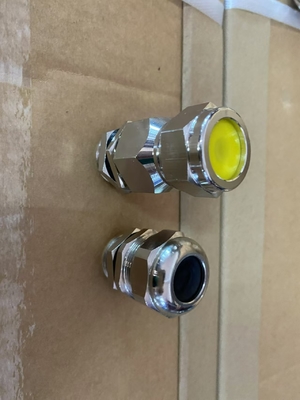 Single Wire Armor Cable Gland With Smooth Surface For Hazardous Environments -40 To 100 Degree